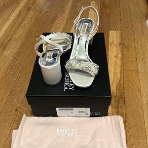 Badgley Mischka Clara Embellished Sandal